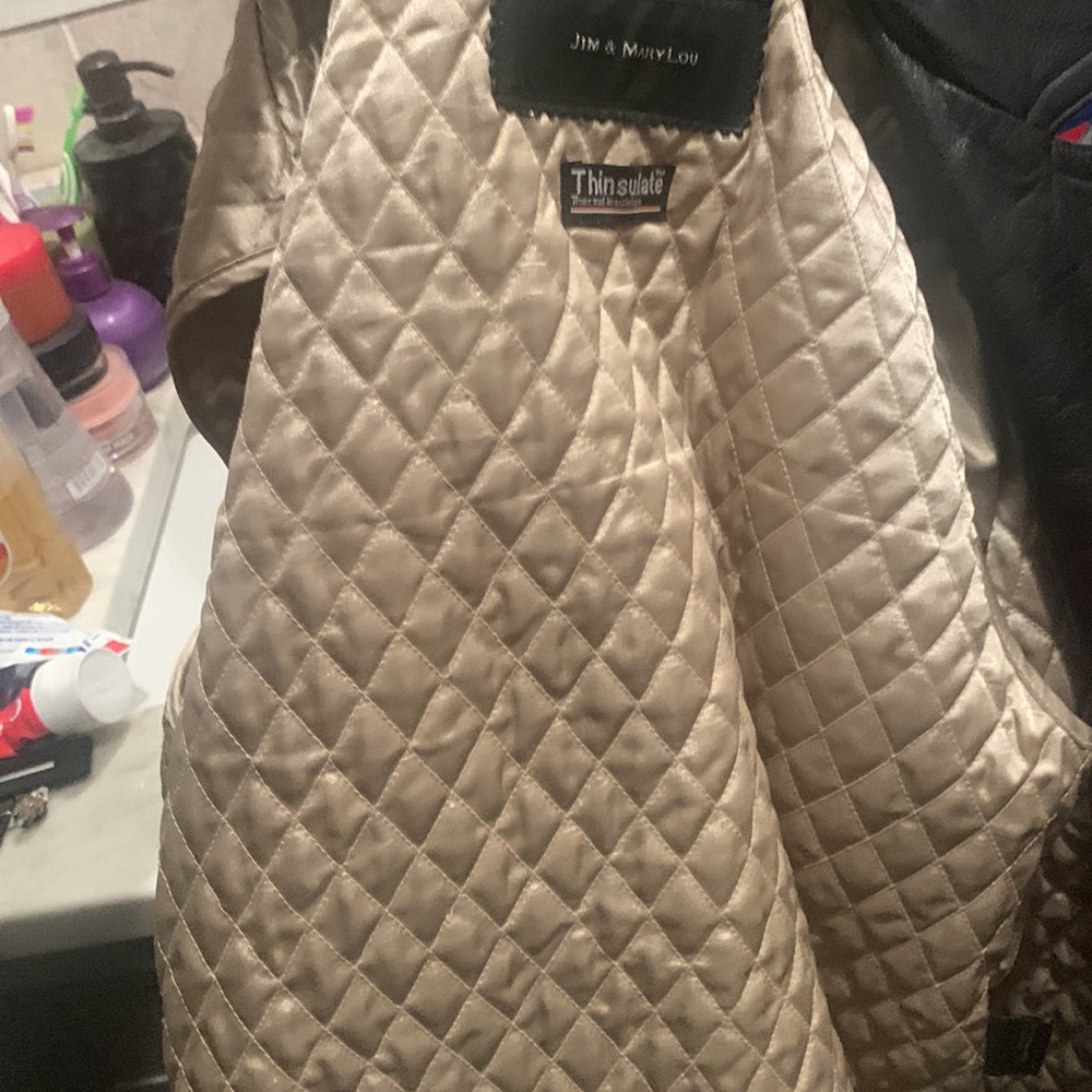 Thinsulate leather Jacket - Picture 9 of 10
